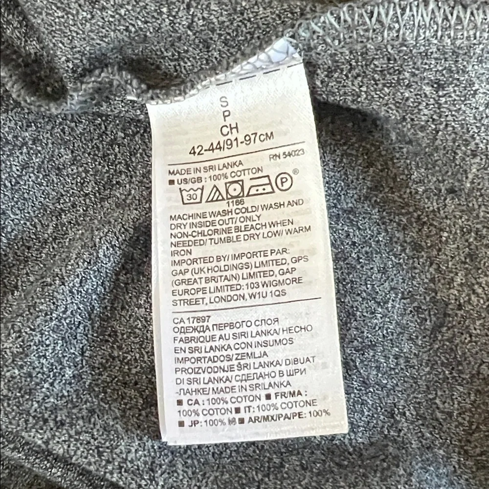 Banana Republic Luxury Touch Standard Fit Polo Gray/Black Size Small